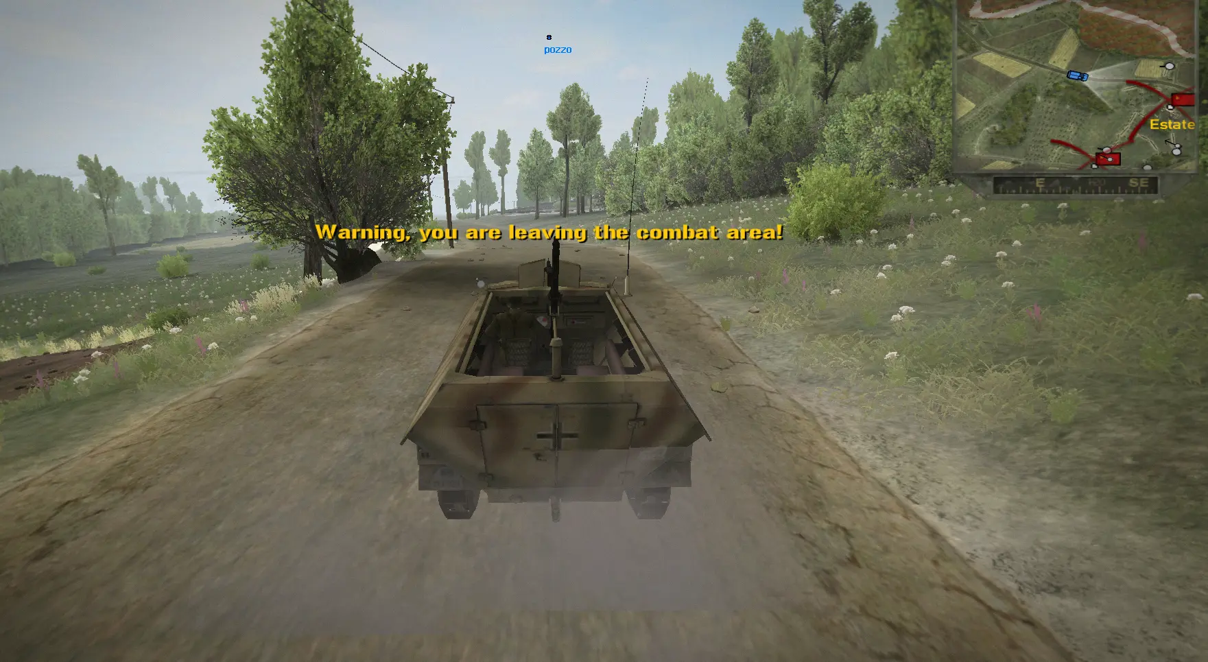 Precap attempt by german APC failed